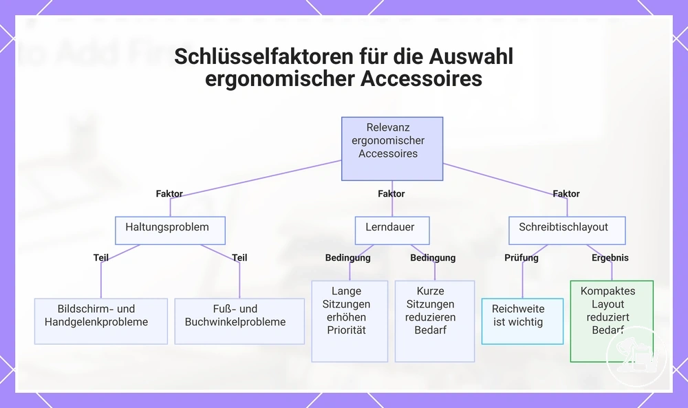 Schlüsselfaktoren für die Auswahl ergonomischer Accessoires