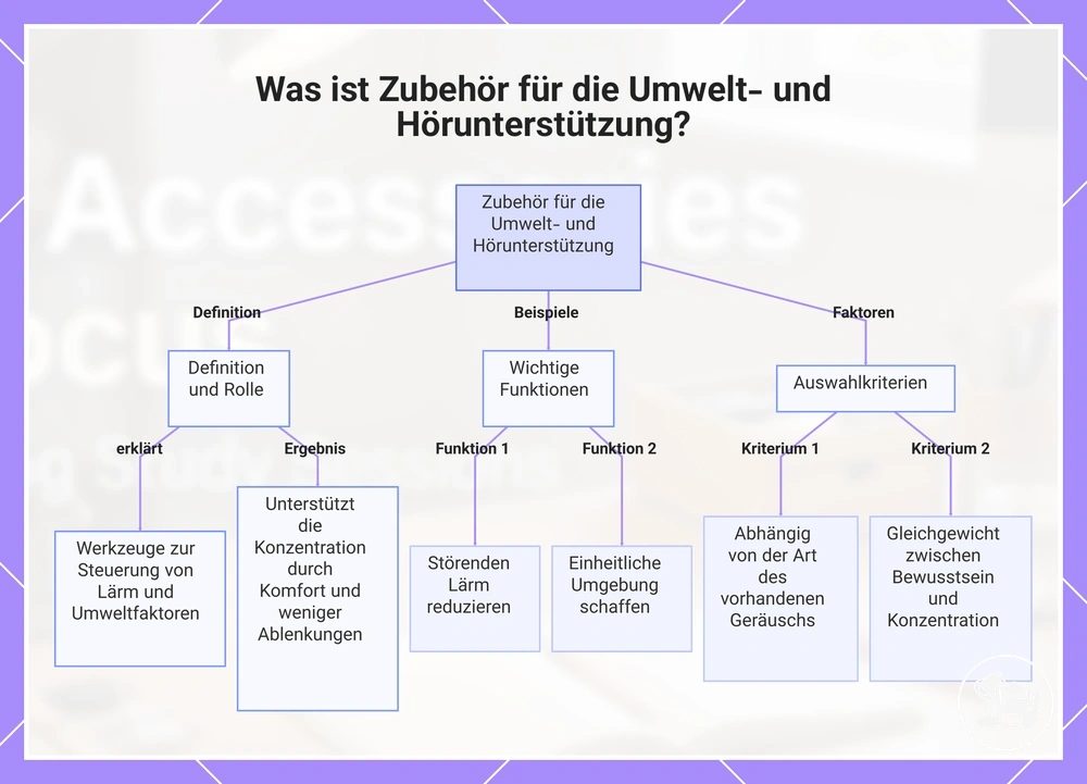 Was ist Zubehör für die Umwelt- und Hörunterstützung?