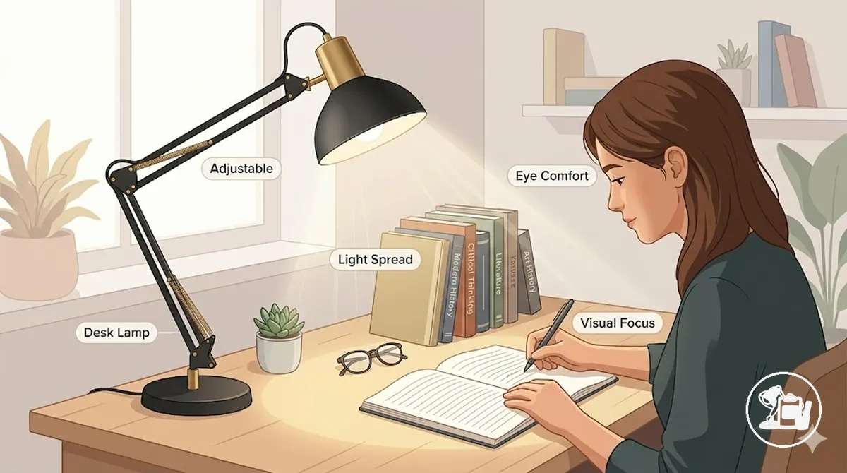 Lighting solutions improving visual focus