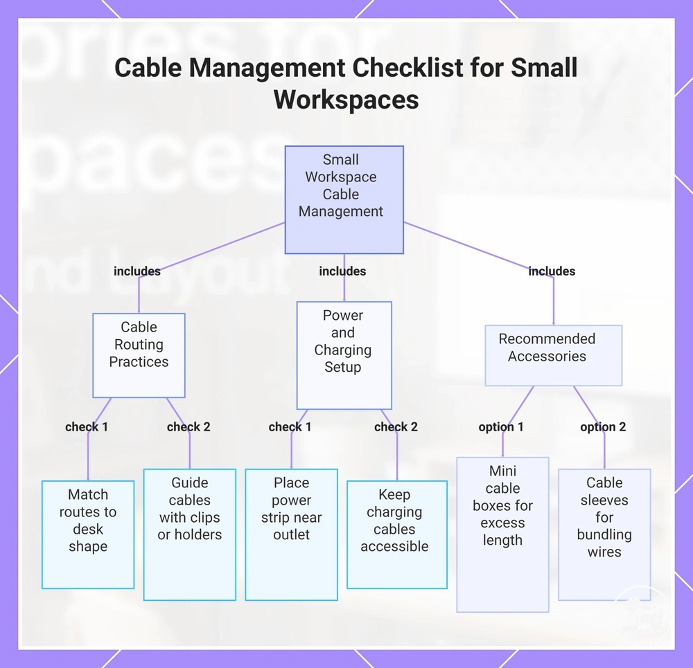 Cable Management Checklist for Small Workspaces
