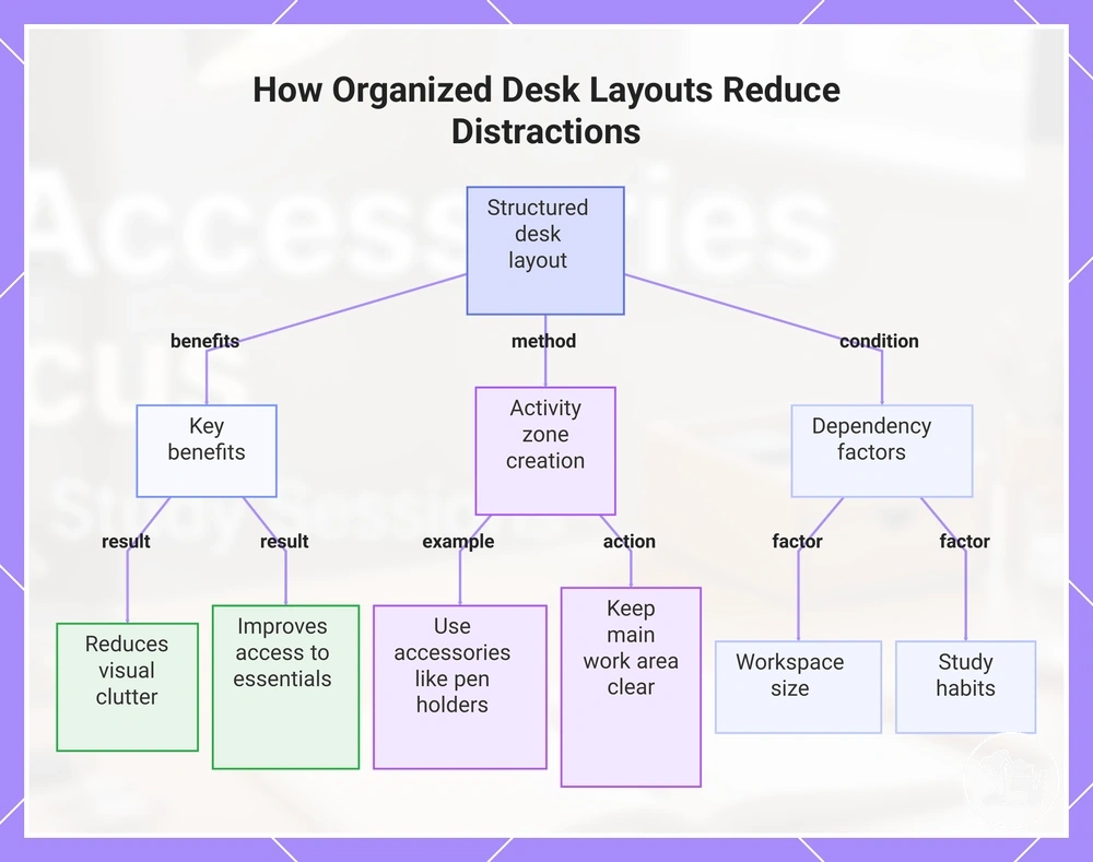 How Organized Desk Layouts Reduce Distractions