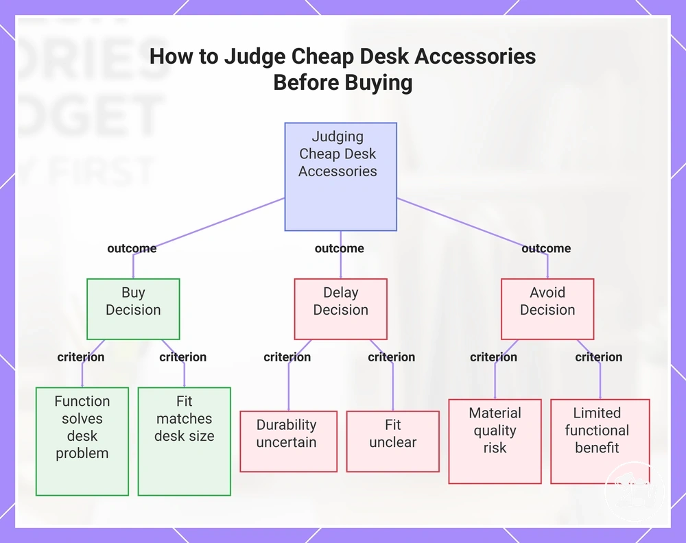 How to Judge Cheap Desk Accessories Before Buying
