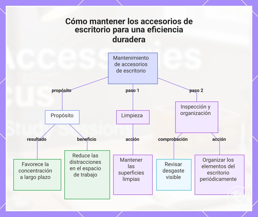 Cómo mantener los accesorios de escritorio para una eficiencia duradera