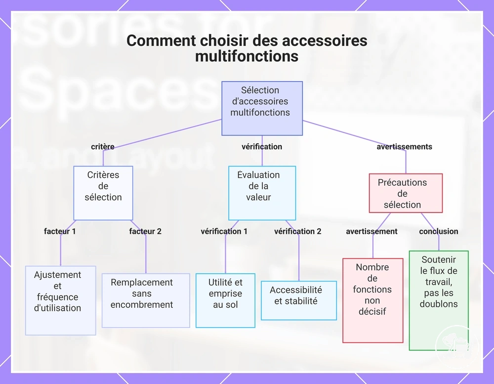 Comment choisir des accessoires multifonctions