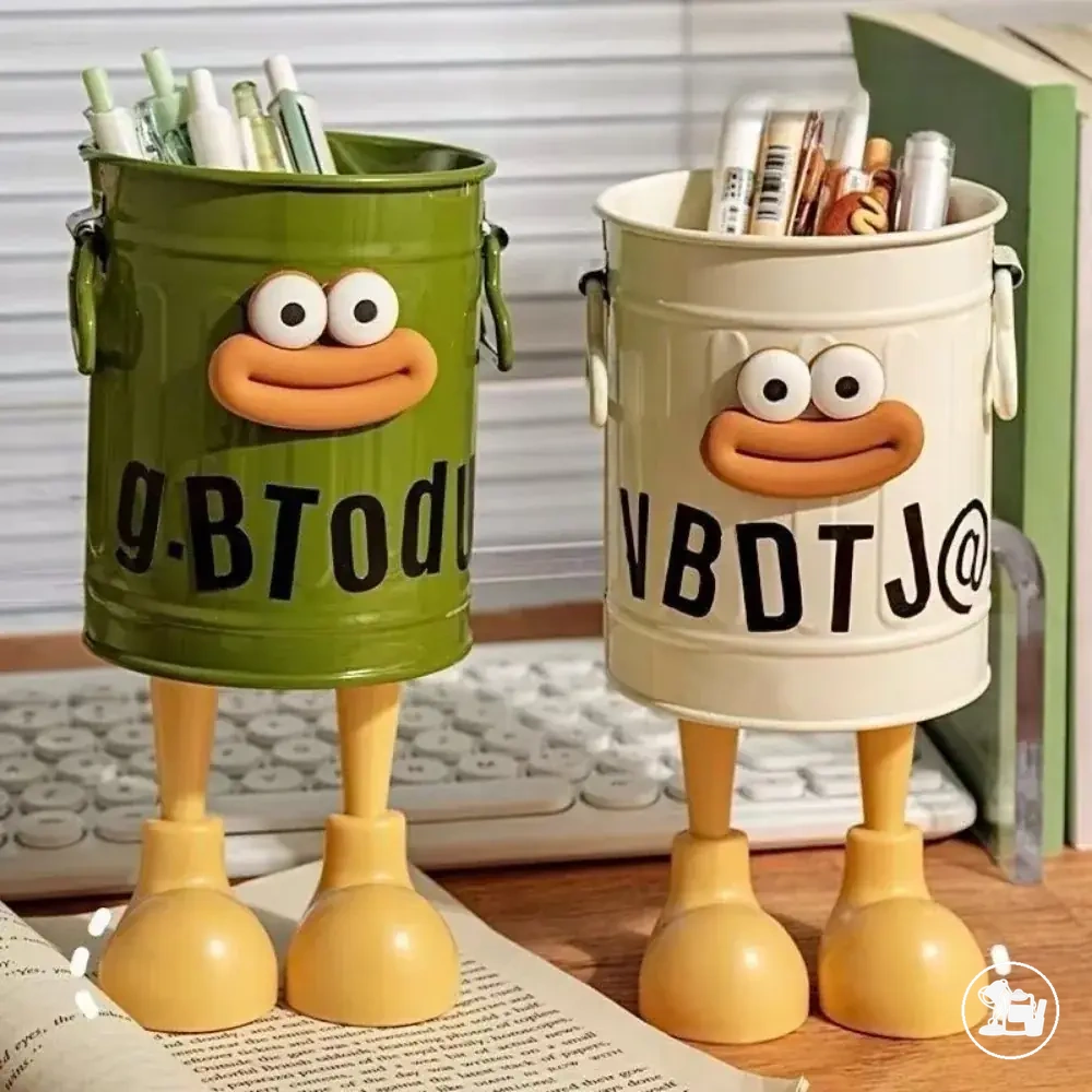 Porta-canetas de desenho para mesa de estudos e armazenamento simples de escritório