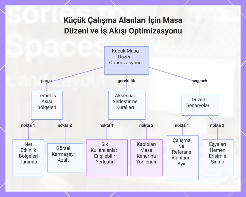 Küçük Çalışma Alanları İçin Masa Düzeni ve İş Akışı Optimizasyonu