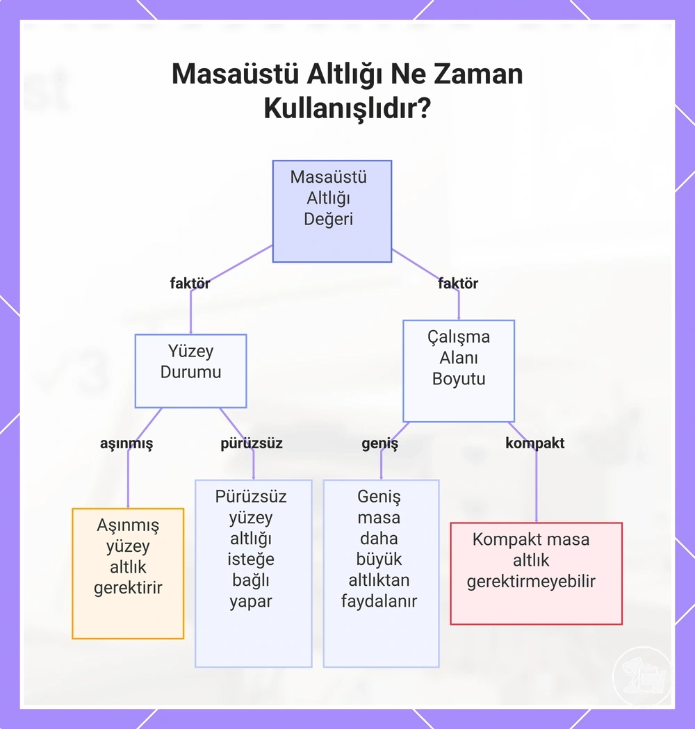 Masaüstü Altlığı Ne Zaman Kullanışlıdır?
