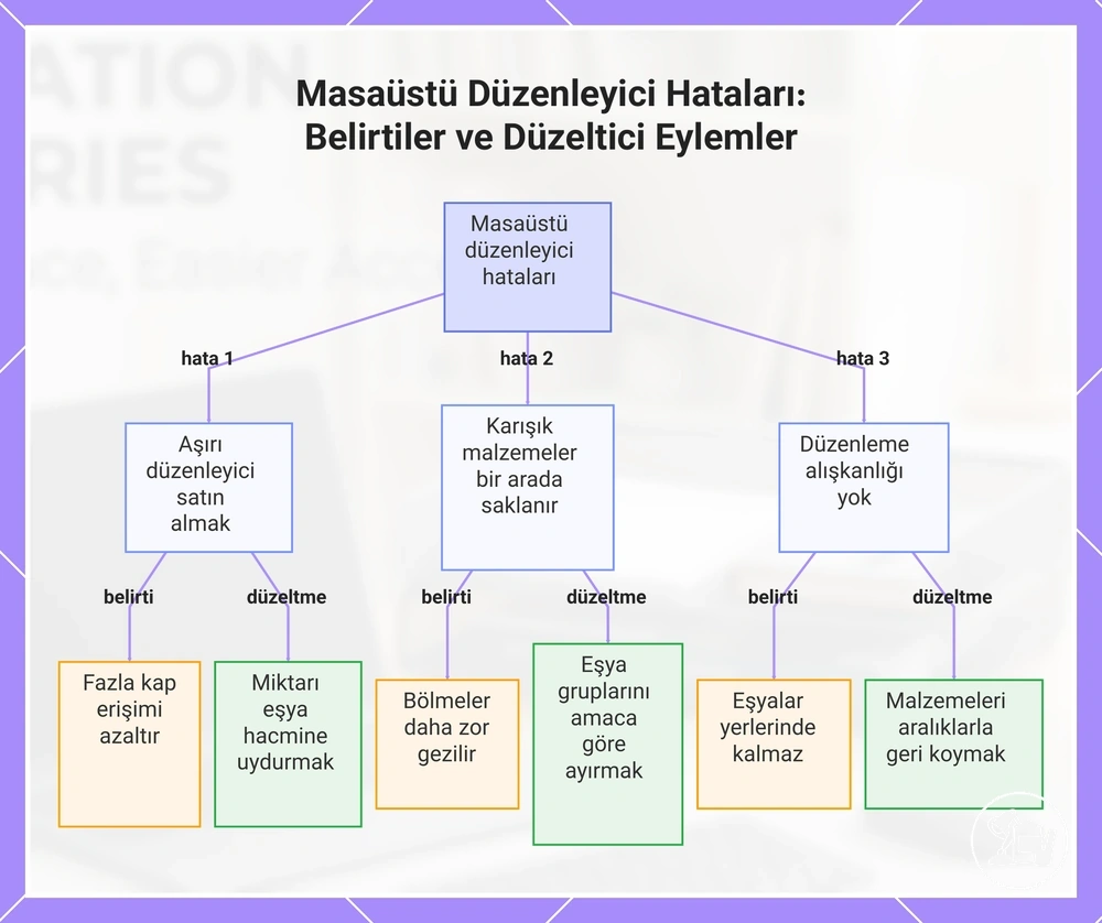 Masaüstü Düzenleyici Hataları: Belirtiler ve Düzeltici Eylemler