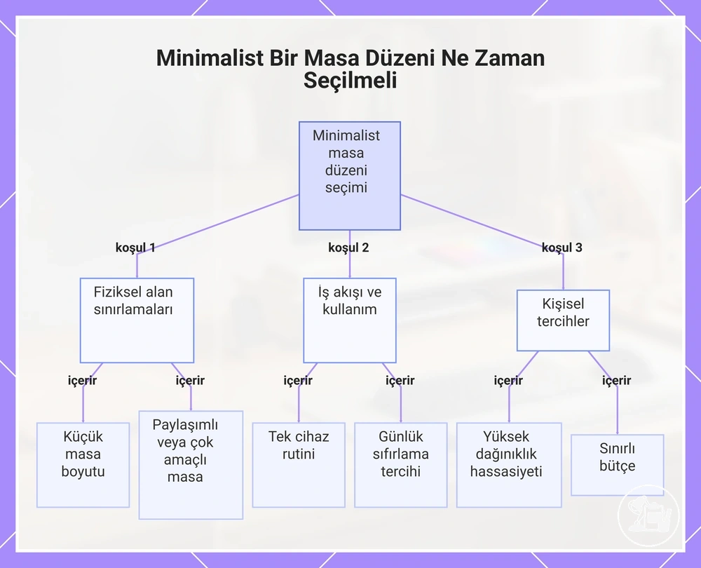 Minimalist Bir Masa Düzeni Ne Zaman Seçilmeli