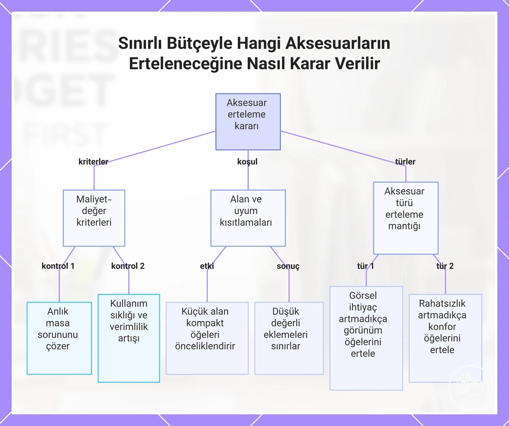 Sınırlı Bütçeyle Hangi Aksesuarların Erteleneceğine Nasıl Karar Verilir
