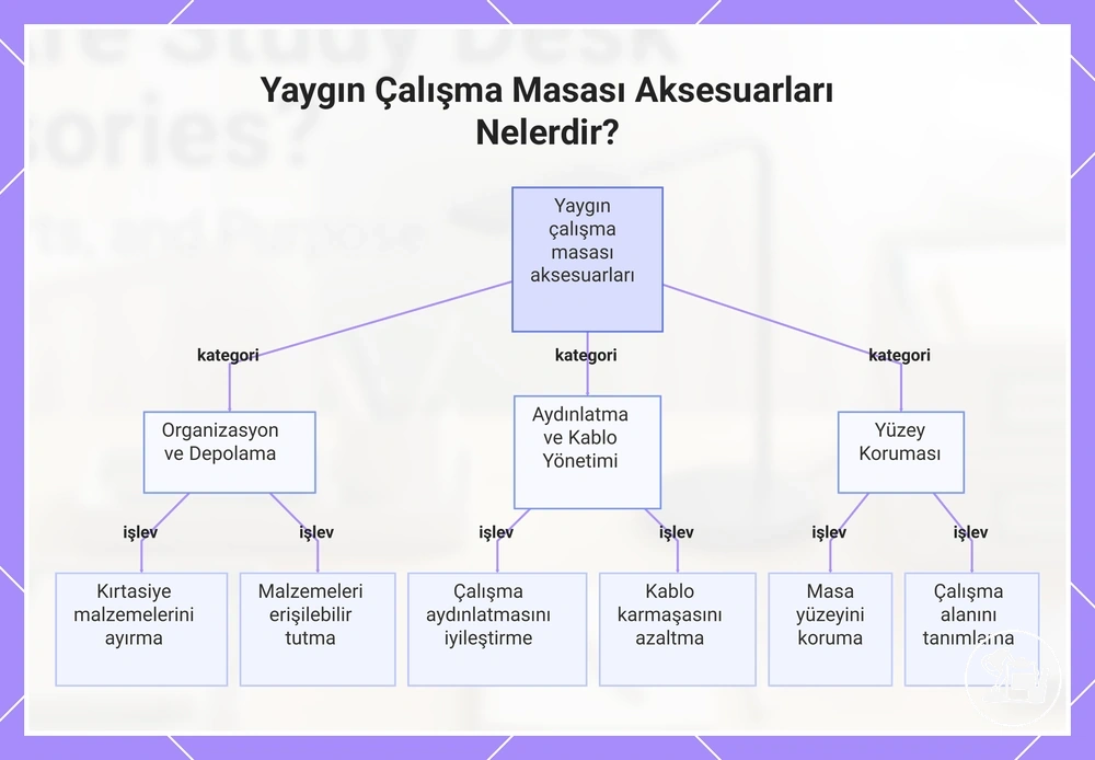 Yaygın Çalışma Masası Aksesuarları Nelerdir?