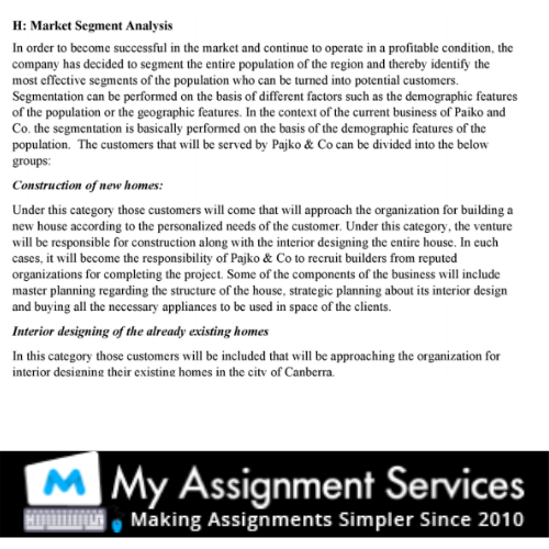 Marketing Dissertation Sample