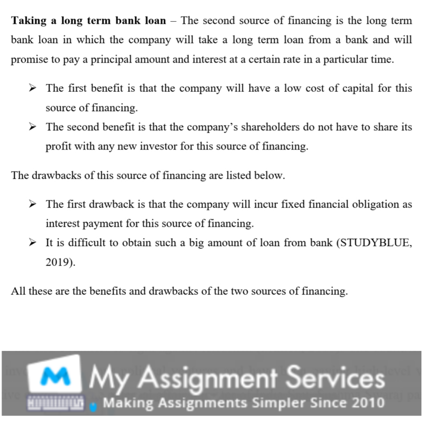 Financial Management Assignment Sample 2