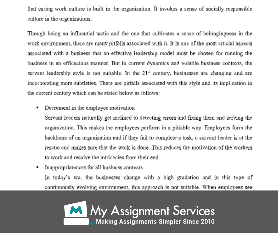 business organizations assignment solution