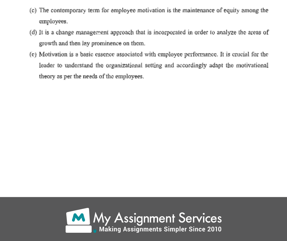 business organizations assignment answer UAE