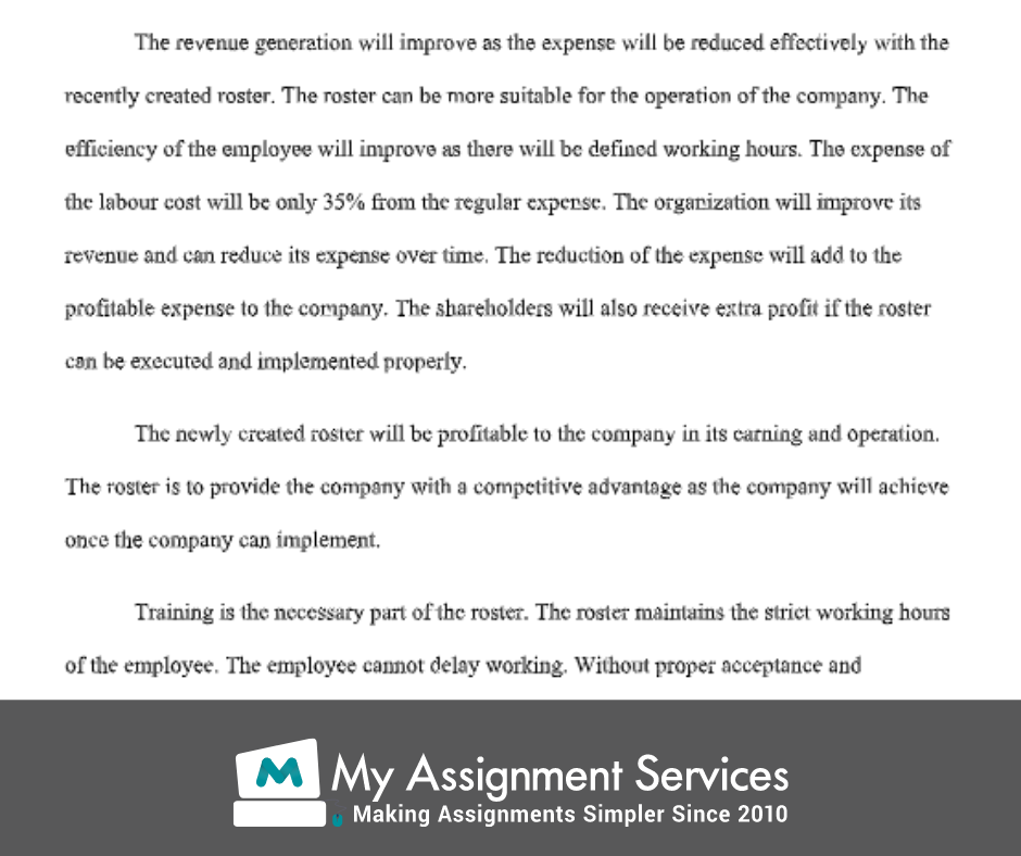 human resource management assignment services