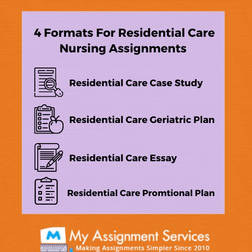 Residential Care Nursing Assignment Help - Format