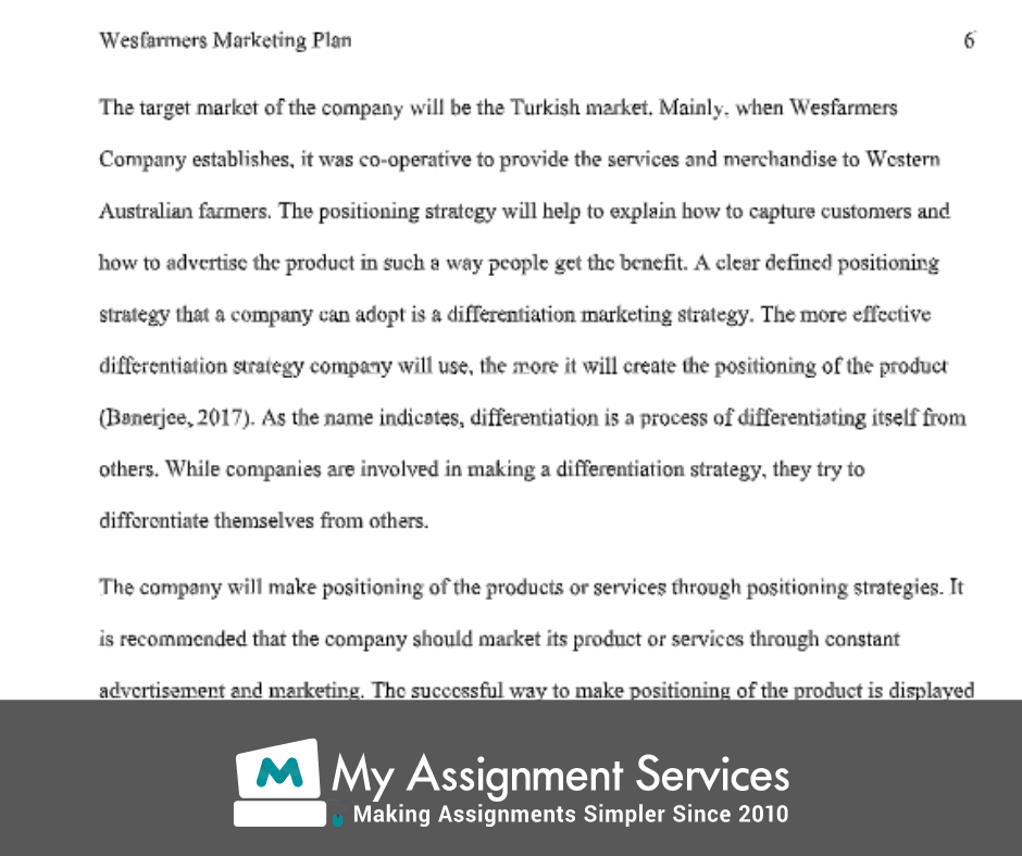 marketing management assignment questions uae