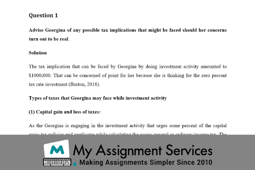 Taxation Law Assignment Question UAE